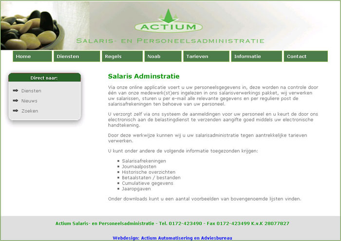 Actium Salaris- en Personeelsadministratie